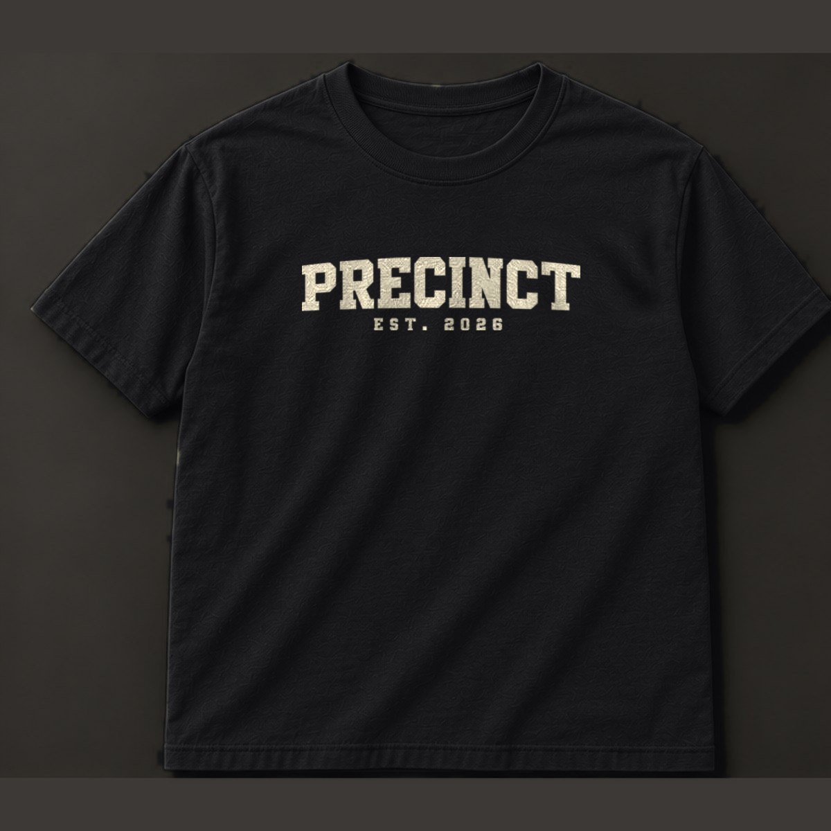 Core Tee, black, front